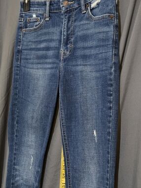 Lucky Brand Lolita Boot Jeans Women’s 0/25 High Rise Distressed Bootcut Denim